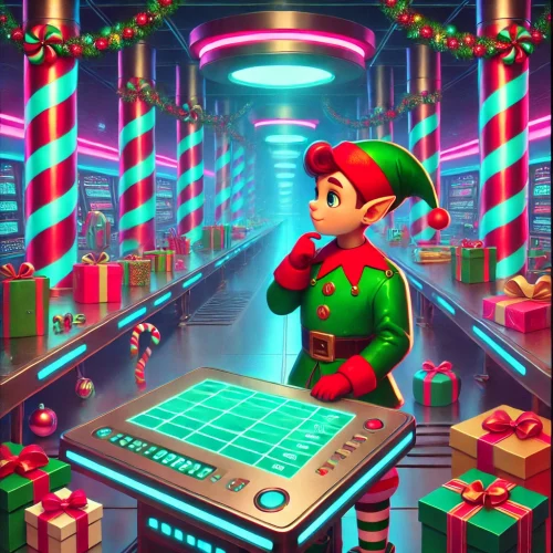 OER: Einsatzplanung in der Geschenkeverpackung am Nordpol