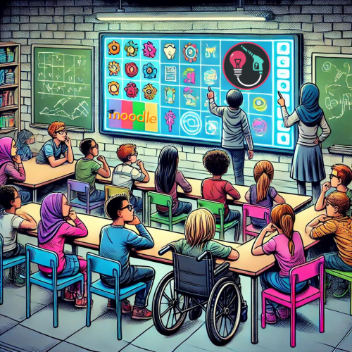 der barrierearme Moodlekurs in der bildungssprit-Edition